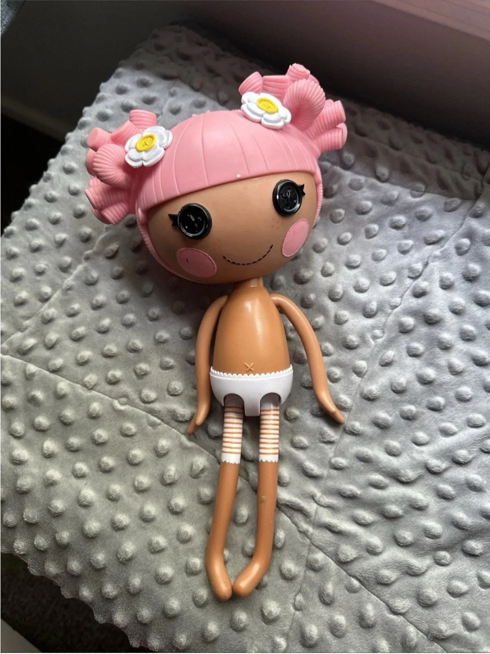 Lalaloopsy Pink blossom Flower pot Doll  12”